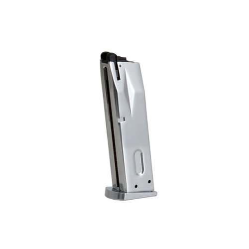 M9 GBB green gas magazine, The LS9 Silver GBB Green Gas Magazine by LS is specifically designed for the LS9 replica, providing a robust and efficient power source for gas blowback operation
